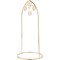 Bard's Arched Gold-toned Ornament Stand, Medium Scroll, 13" H x 6" W x 6" D